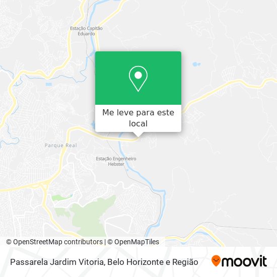 Passarela Jardim Vitoria mapa
