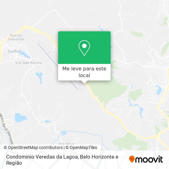 Condomínio Veredas da Lagoa mapa