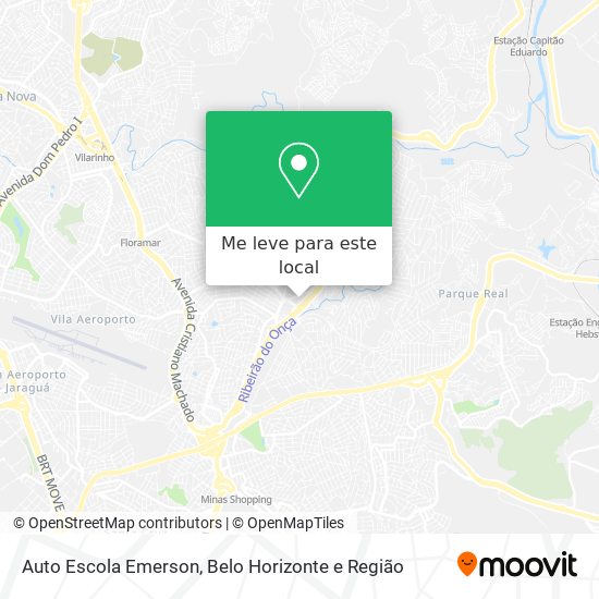 Auto Escola Emerson mapa