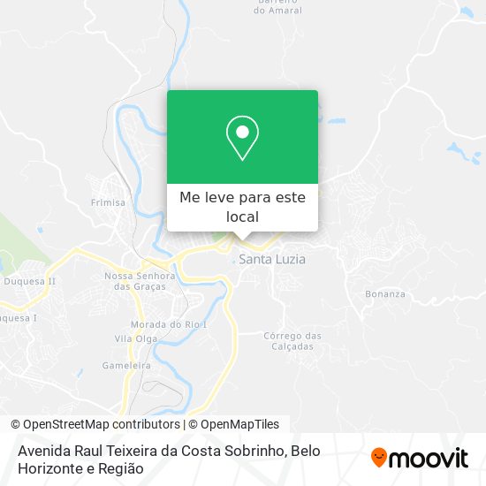 Avenida Raul Teixeira da Costa Sobrinho mapa