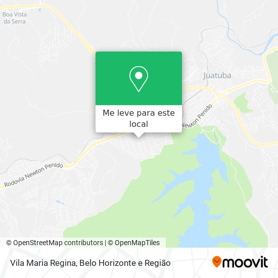 Vila Maria Regina mapa