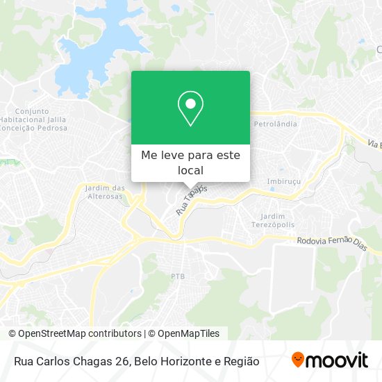 Rua Carlos Chagas 26 mapa