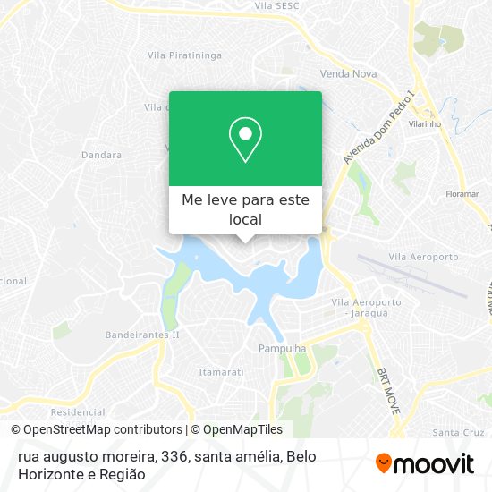 rua augusto moreira, 336, santa amélia mapa
