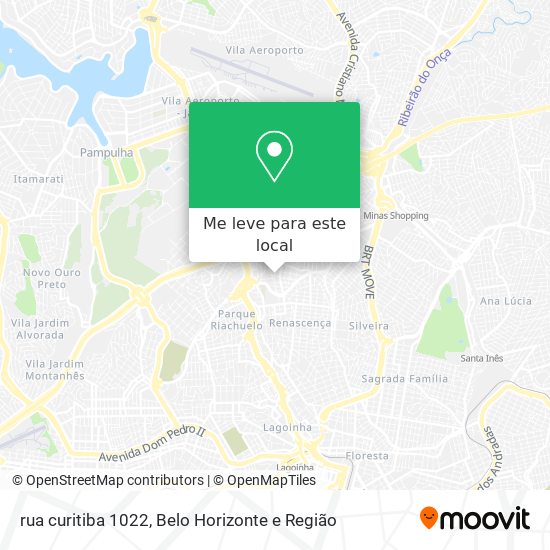 rua curitiba 1022 mapa