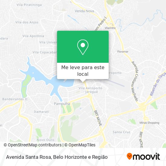 Avenida Santa Rosa mapa