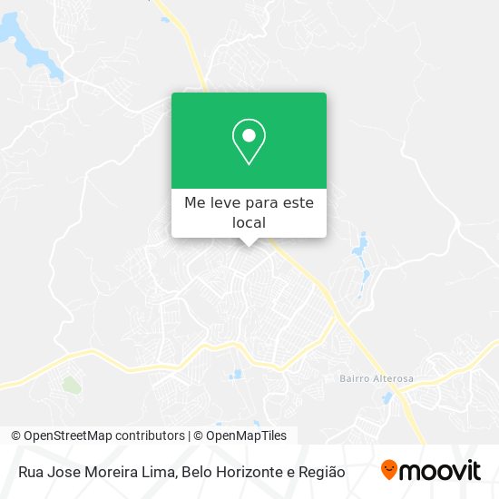 Rua Jose Moreira Lima mapa