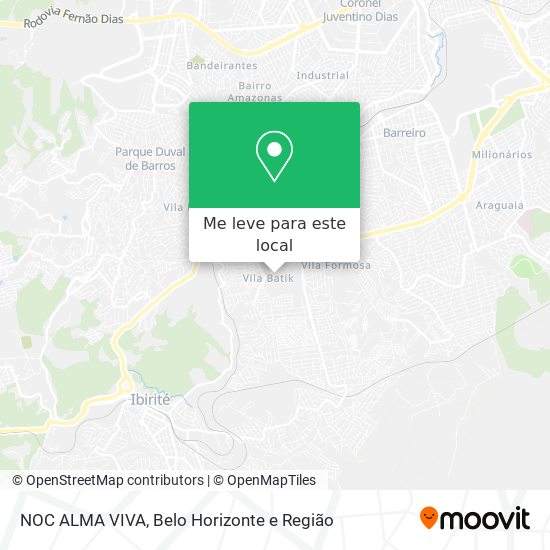 NOC ALMA VIVA mapa