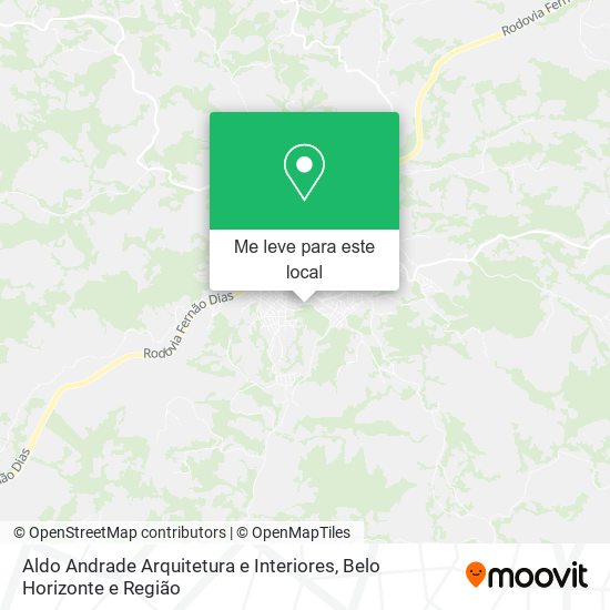 Aldo Andrade Arquitetura e Interiores mapa