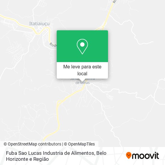 Fuba Sao Lucas Industria de Alimentos mapa