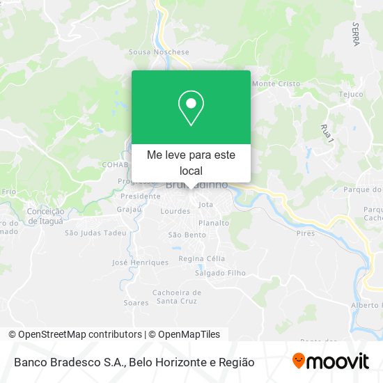Banco Bradesco S.A. mapa