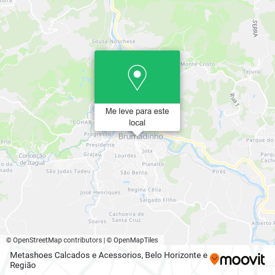 Metashoes Calcados e Acessorios mapa