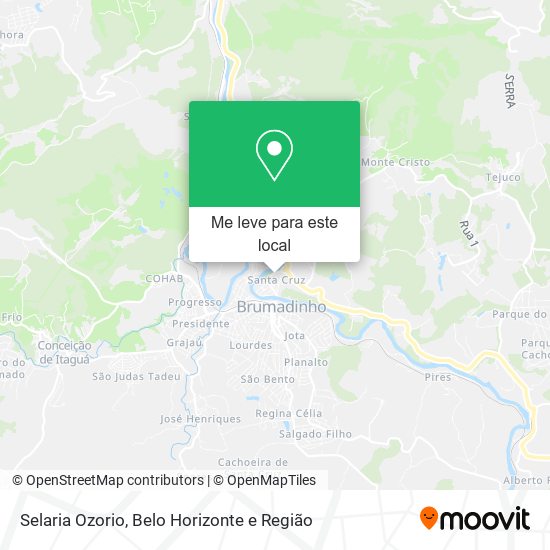 Selaria Ozorio mapa