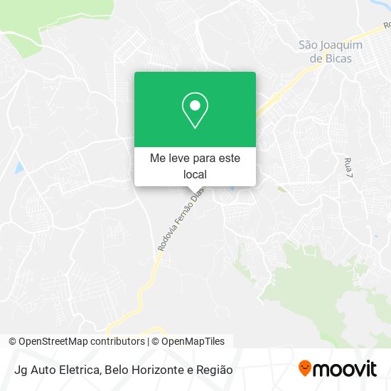 Jg Auto Eletrica mapa