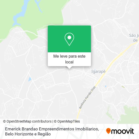 Emerick Brandao Empreendimentos Imobiliarios mapa