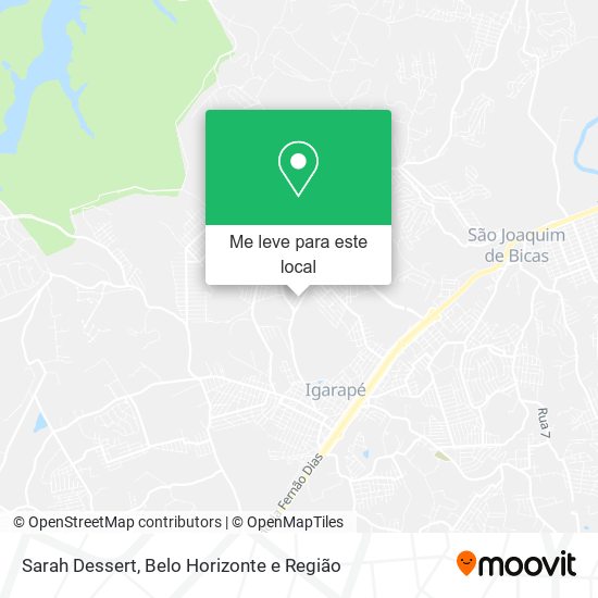 Sarah Dessert mapa