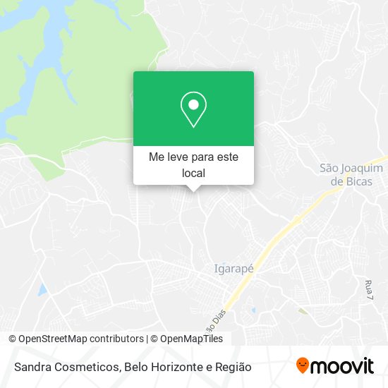 Sandra Cosmeticos mapa