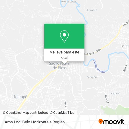Ams Log mapa