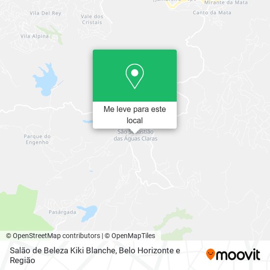 Salão de Beleza Kiki Blanche mapa