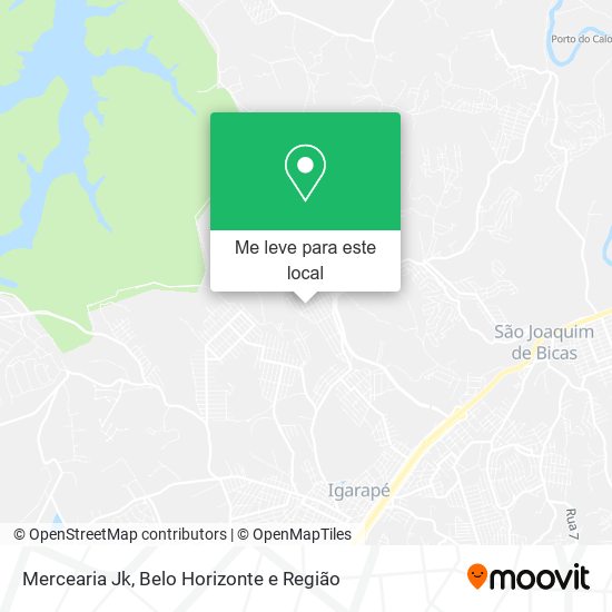 Mercearia Jk mapa
