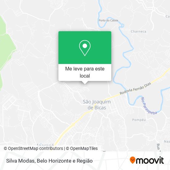 Silva Modas mapa