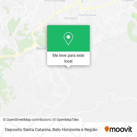 Deposito Santa Catarina mapa