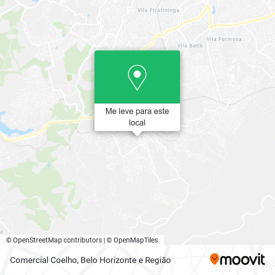 Comercial Coelho mapa