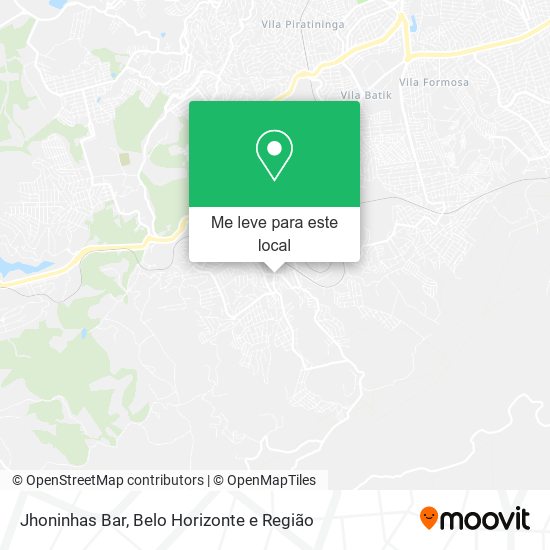 Jhoninhas Bar mapa