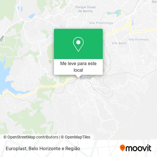 Europlast mapa