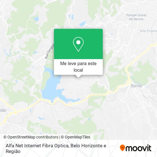 Alfa Net Internet Fibra Optica mapa