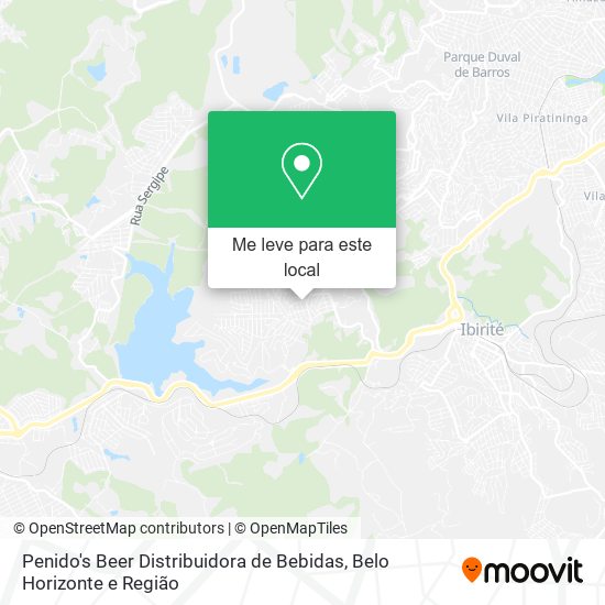 Penido's Beer Distribuidora de Bebidas mapa