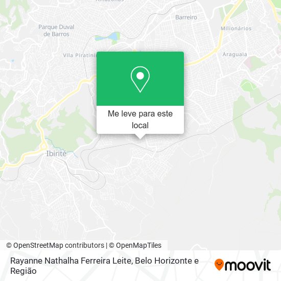 Rayanne Nathalha Ferreira Leite mapa