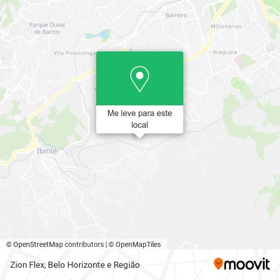 Zion Flex mapa