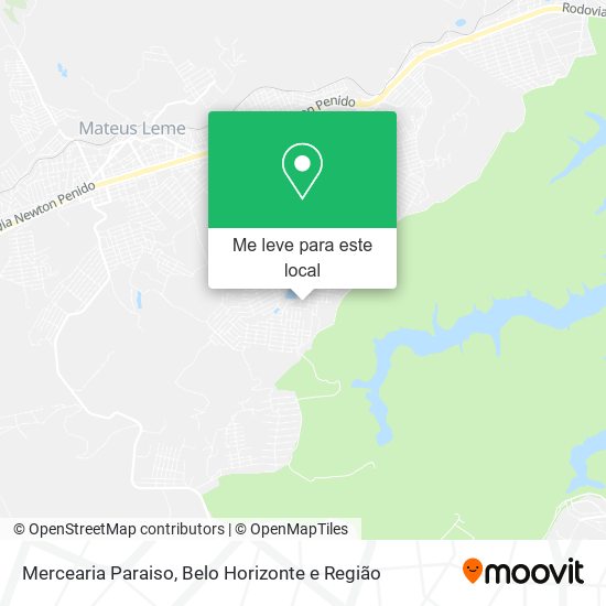 Mercearia Paraiso mapa