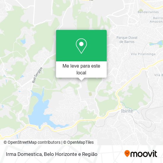 Irma Domestica mapa