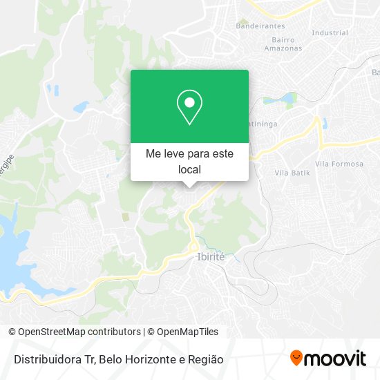 Distribuidora Tr mapa
