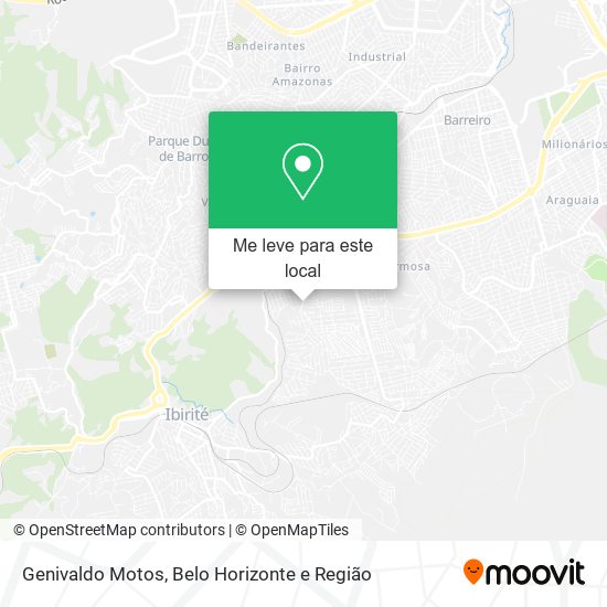 Genivaldo Motos mapa