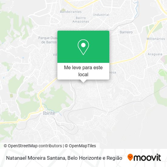 Natanael Moreira Santana mapa