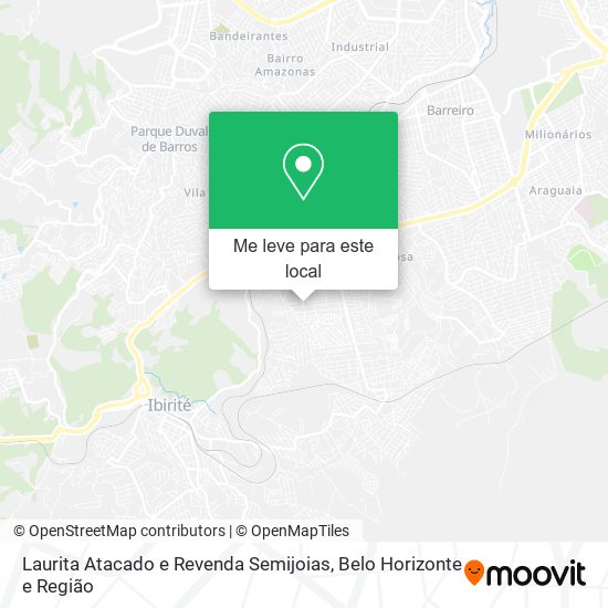 Laurita Atacado e Revenda Semijoias mapa