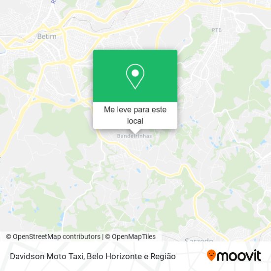 Davidson Moto Taxi mapa