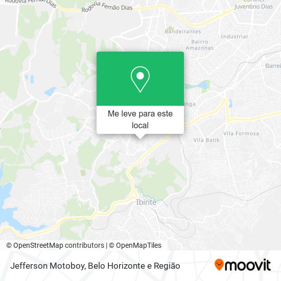 Jefferson Motoboy mapa