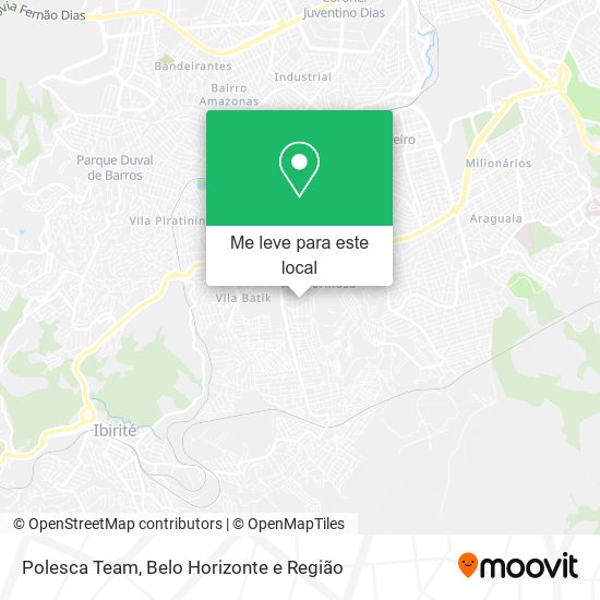 Polesca Team mapa