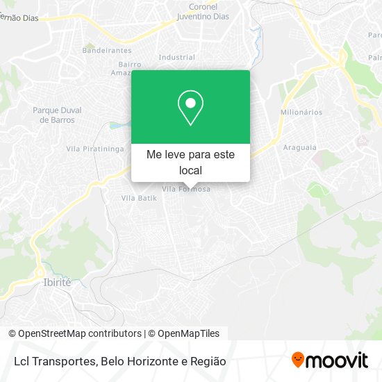 Lcl Transportes mapa