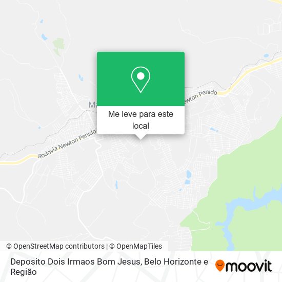 Deposito Dois Irmaos Bom Jesus mapa