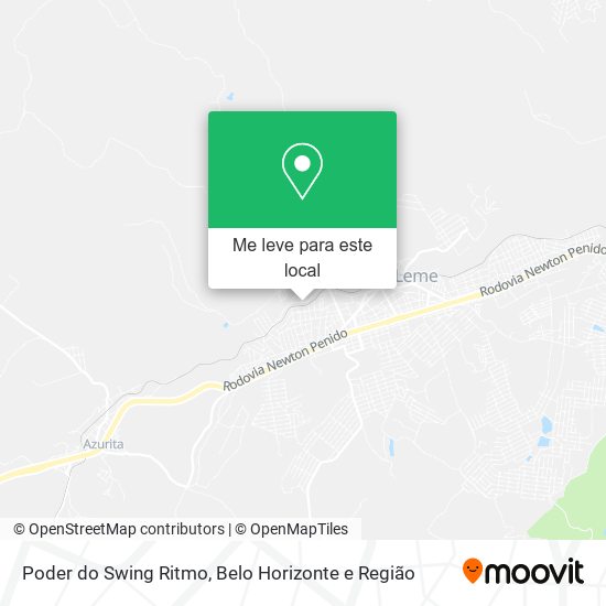 Poder do Swing Ritmo mapa