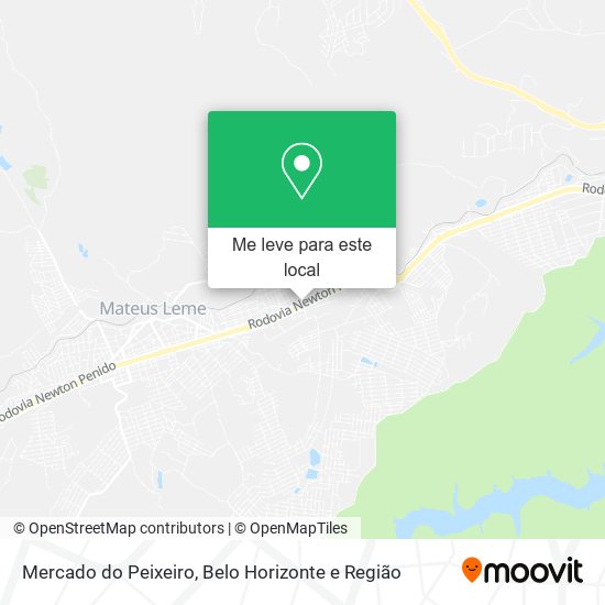 Mercado do Peixeiro mapa