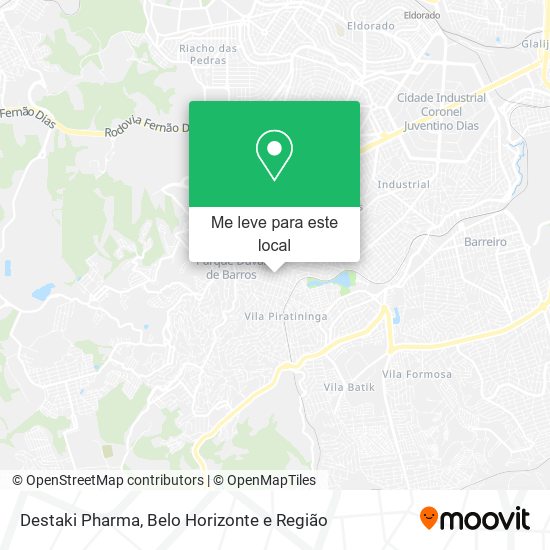 Destaki Pharma mapa