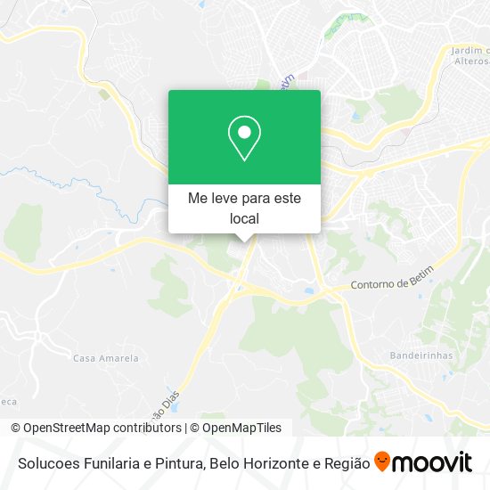 Solucoes Funilaria e Pintura mapa