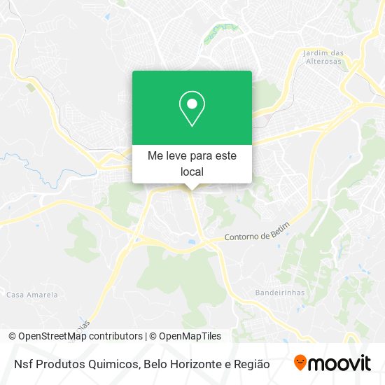 Nsf Produtos Quimicos mapa