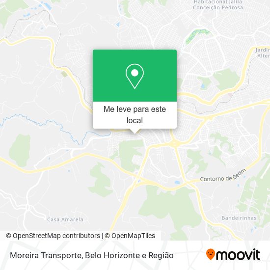 Moreira Transporte mapa