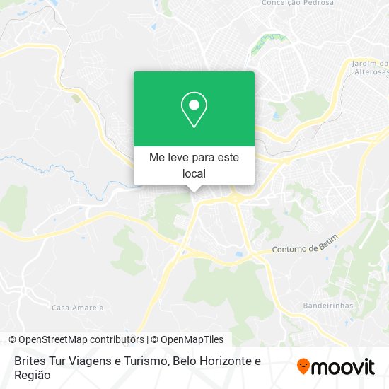 Brites Tur Viagens e Turismo mapa